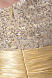 Daffodil Strapless Sequins Baby Doll Cocktail Dress4