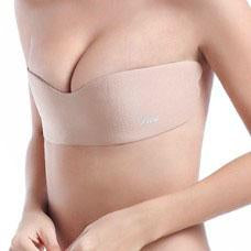 Silicone One-Pieces Invisible Push Up Bra Strapless Bra